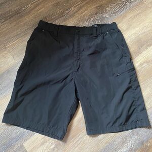Men’s black shorts